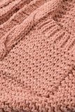 Chunky Knit Solid Cardigan with Pocket
