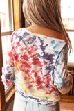 Tie Dye Long Sleeve Top
