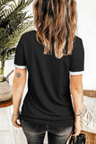 Plant Graphic Print Short Sleeve T Shirt