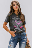 WILD SPIRIT ROCK AND ROLL Distressed Tee