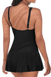 Ruched Bustier Swimdress