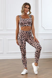 Leopard Print Yoga Sets