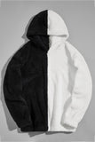 Colorblock Fleece Men's Hoodie