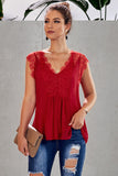 From A Dream Lace Tank Top with Vest