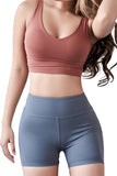 Lifting Fitness Training Running Quick-Drying Stretch Peach Hip Shorts