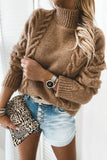 High Neck Long Sleeve Sweater