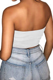 Strapless Tube Crop Top