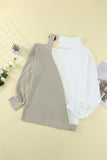 Turtleneck Cold Shoulder Sweater