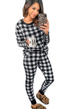 Plaid Two Pieces Loungewear