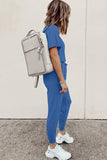 Cozy Cotton T-shirt Pants Set