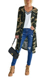 Print Long Cardigan