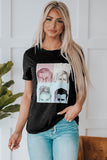 Portraits Graphic Print T-shirt