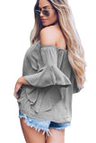 Off The Shoulder Knot Front Top