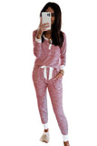 Striped Long Sleeves and Joggers Set