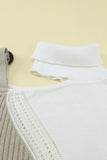 Turtleneck Cold Shoulder Sweater