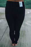 Distressed Slits High Waist Jeans