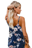 Floral Print Button Up Tank Top