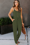 Pocketed Knit Jumpsuit