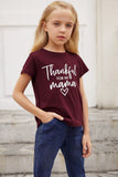 MAMA Letter Print Tee