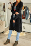 Slouchy Pocketed Knit Longline Cardigan