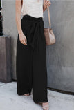 Tie Knot Wide Leg Pants