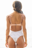 Smocked One Piece Swimsuit
