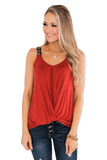 Twist Hem Tank Top