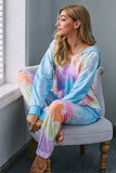 Multicolor Utopia Tie Dye Hoodie Joggers Loungewear