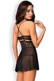 Obsessive Lace Nightdress and Thong Set