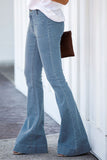 Bell Bottom Denim Pants