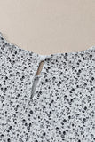 Floral Smocked Puff Sleeve Blouse