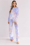 Tie-dye Print Loungewear Set