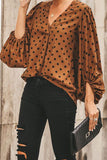 Love You Boo Balloon Sleeve Blouse
