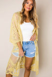 Floral Lace Kimono