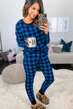 Plaid Two Pieces Loungewear