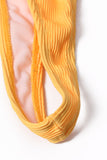 Knot Center Ribbed Vest Two-piece Swimwear