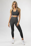 Criss Cross Bra and High Waist Leggings Sports Wear