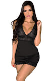Microfibra Lace Chemise