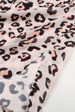 Python Print Short Sleeve Shirt    Leopard Print Short Sleeve Shirt