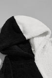 Colorblock Fleece Men's Hoodie