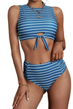 Tie Knot High Waist Bikini