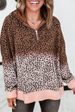 Half Zip Hooded Sweatshirt