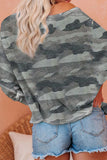 Rainbow Tie Dye Pullover Long Sleeve Top