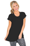 Geometric Hollow-outs Back Cap Sleeves Blouse