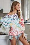 Tie Dye Long Sleeve Top