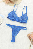 Romantic Night Lace Bralette Lingerie Set