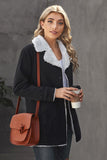 Lapel Collar Button Fleece Jacket