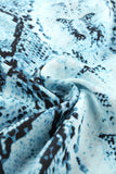 Python Print Short Sleeve Shirt    Leopard Print Short Sleeve Shirt