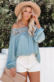 Blooming Lace Off The Shoulder Top