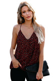 Leopard Printed Racerback Tank Top